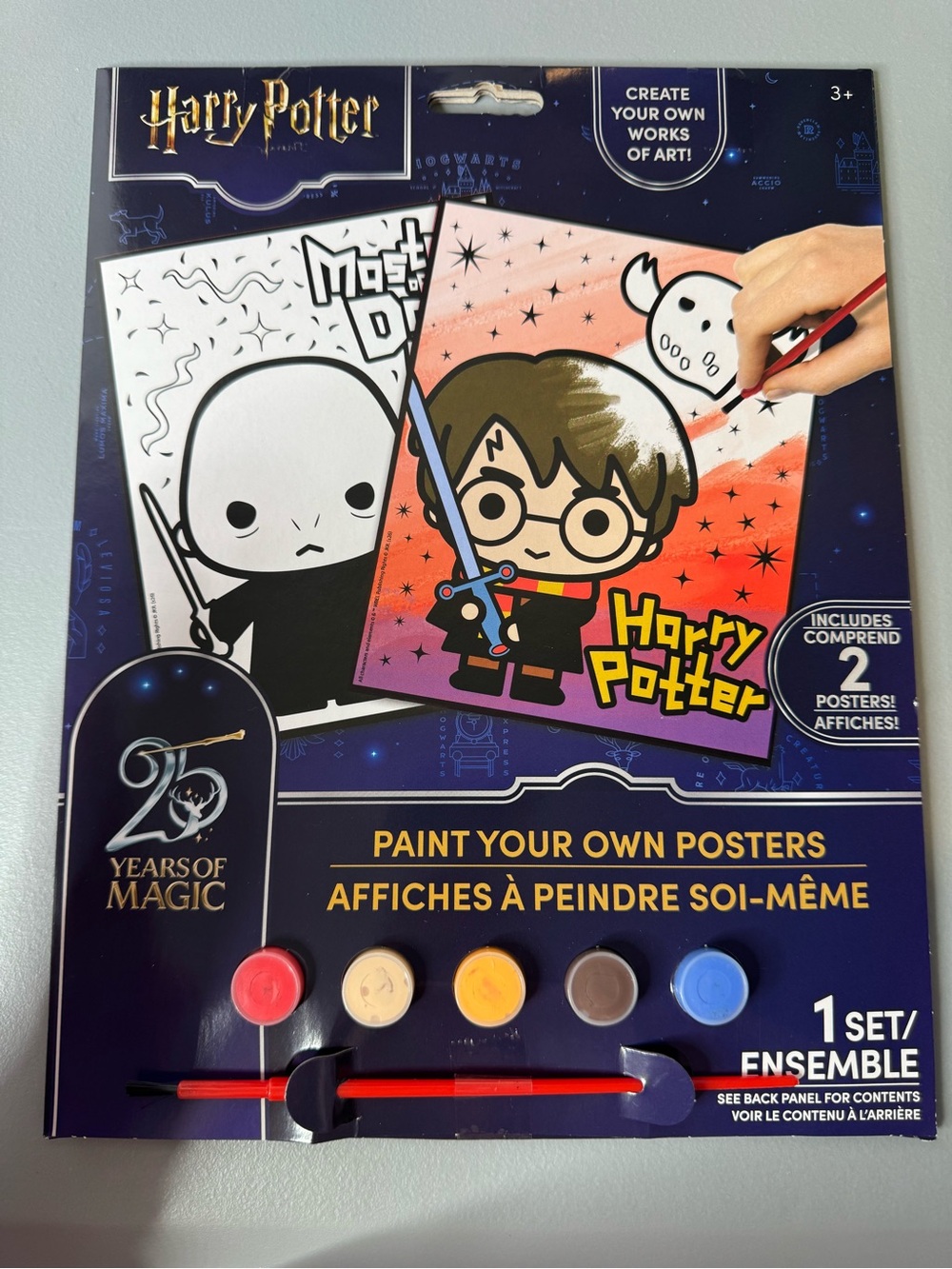 Harry Potter Warner Bros. Paint Your Own Posters coloring Red master of dark art